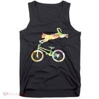 Cat Bike Cycling Bicycle Your Gift Collection Tank Top thumb 0