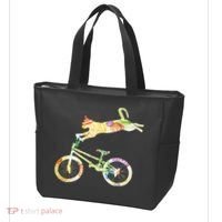 Cat Bike Cycling Bicycle Your Gift Collection Tote Bag thumb 3