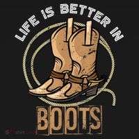 Cowboy Boots Country Cowboy Rodeo Men Western Cowboy Kids Sweatshirt thumb 2