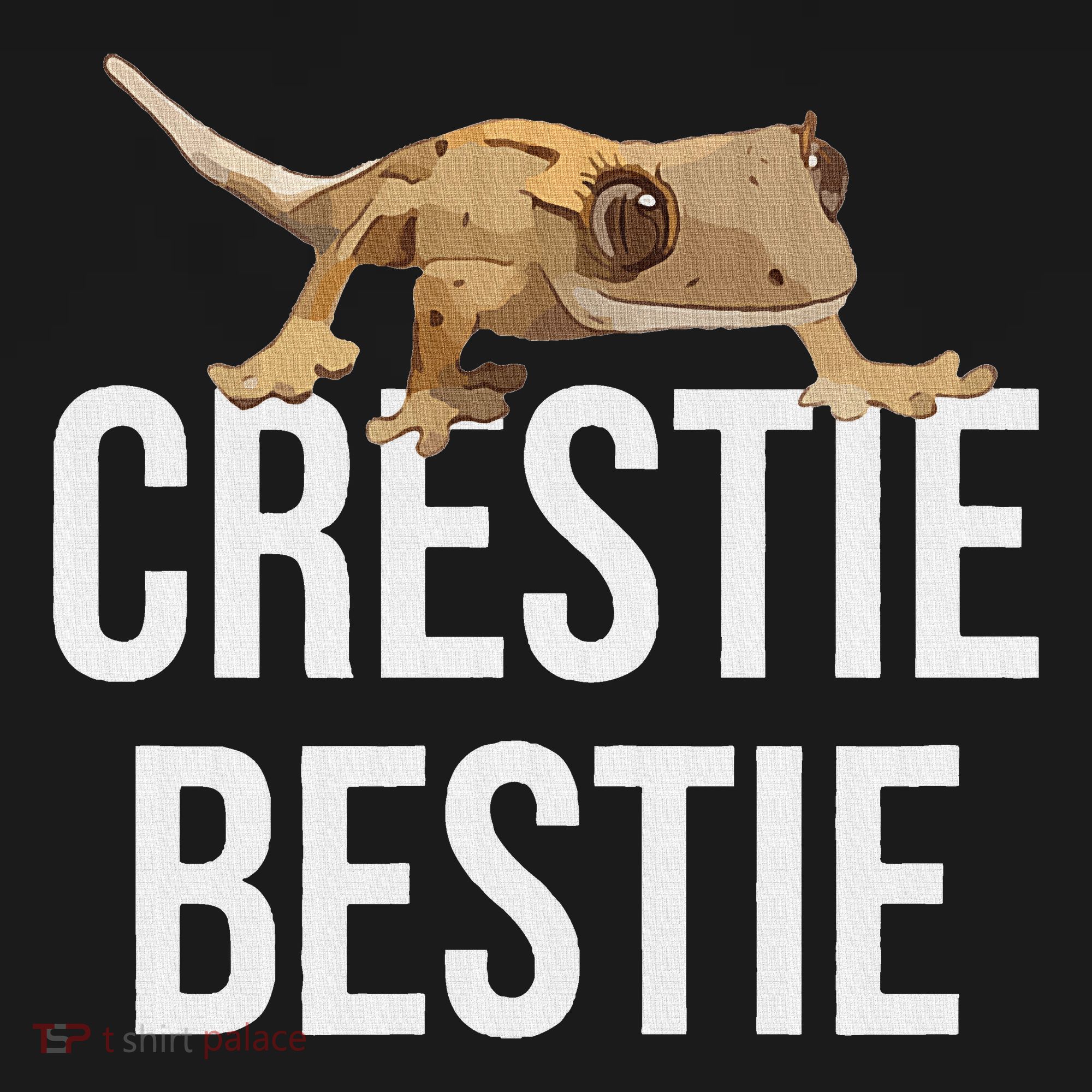 Crestie Bestie Crested Gecko Reptile Lizard Pet Lover Gift Long Sleeve Shirt