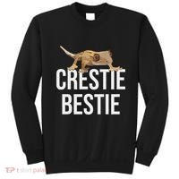 Crestie Bestie Crested Gecko Reptile Lizard Pet Lover Gift Sweatshirt thumb 0