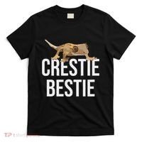Crestie Bestie Crested Gecko Reptile Lizard Pet Lover Gift T-Shirt thumb 0