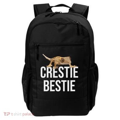 Crestie Bestie Crested Gecko Reptile Lizard Pet Lover Gift Backpack