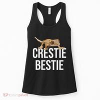 Crestie Bestie Crested Gecko Reptile Lizard Pet Lover Gift Women's Tank Top thumb 0