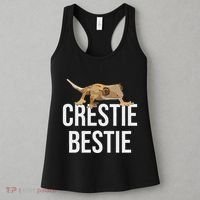 Crestie Bestie Crested Gecko Reptile Lizard Pet Lover Gift Women's Tank Top thumb 3