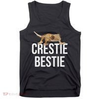 Crestie Bestie Crested Gecko Reptile Lizard Pet Lover Gift Tank Top thumb 0