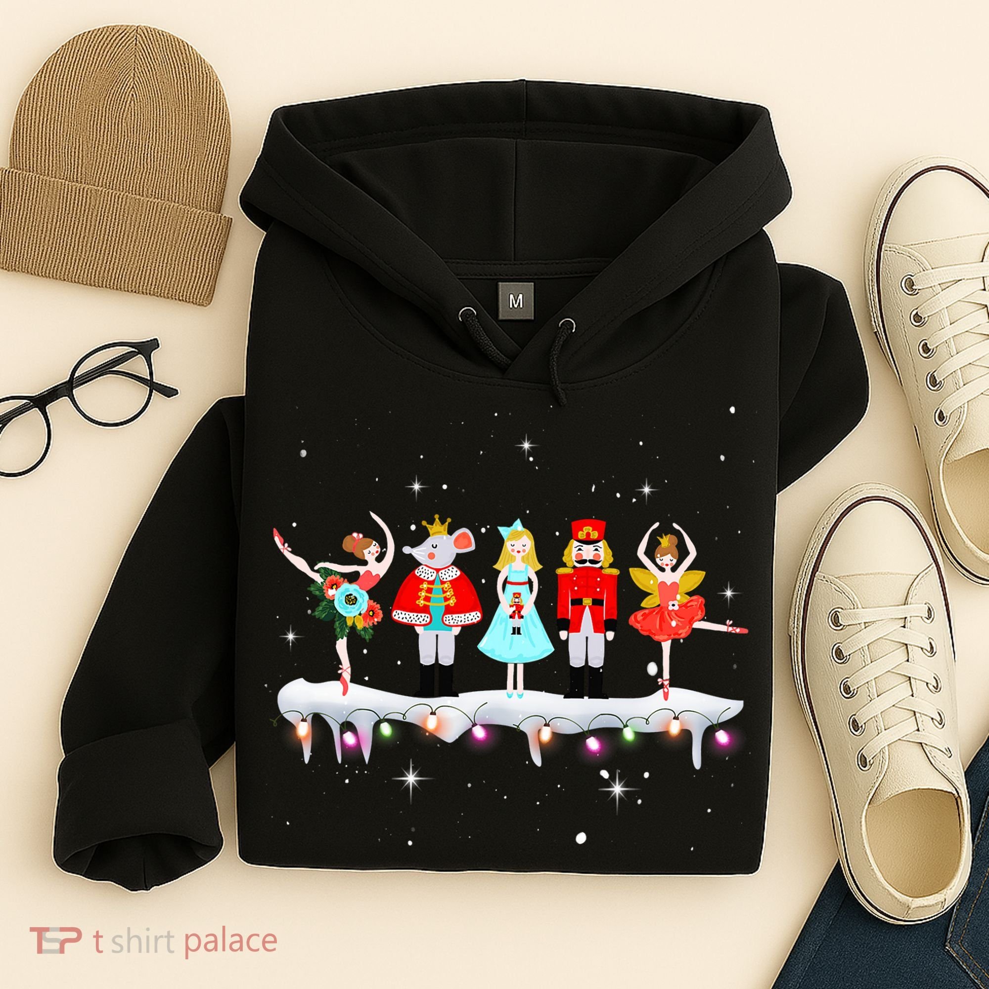 Christmas Ballet Clara Mouse King Princess Nutcracker Hoodie