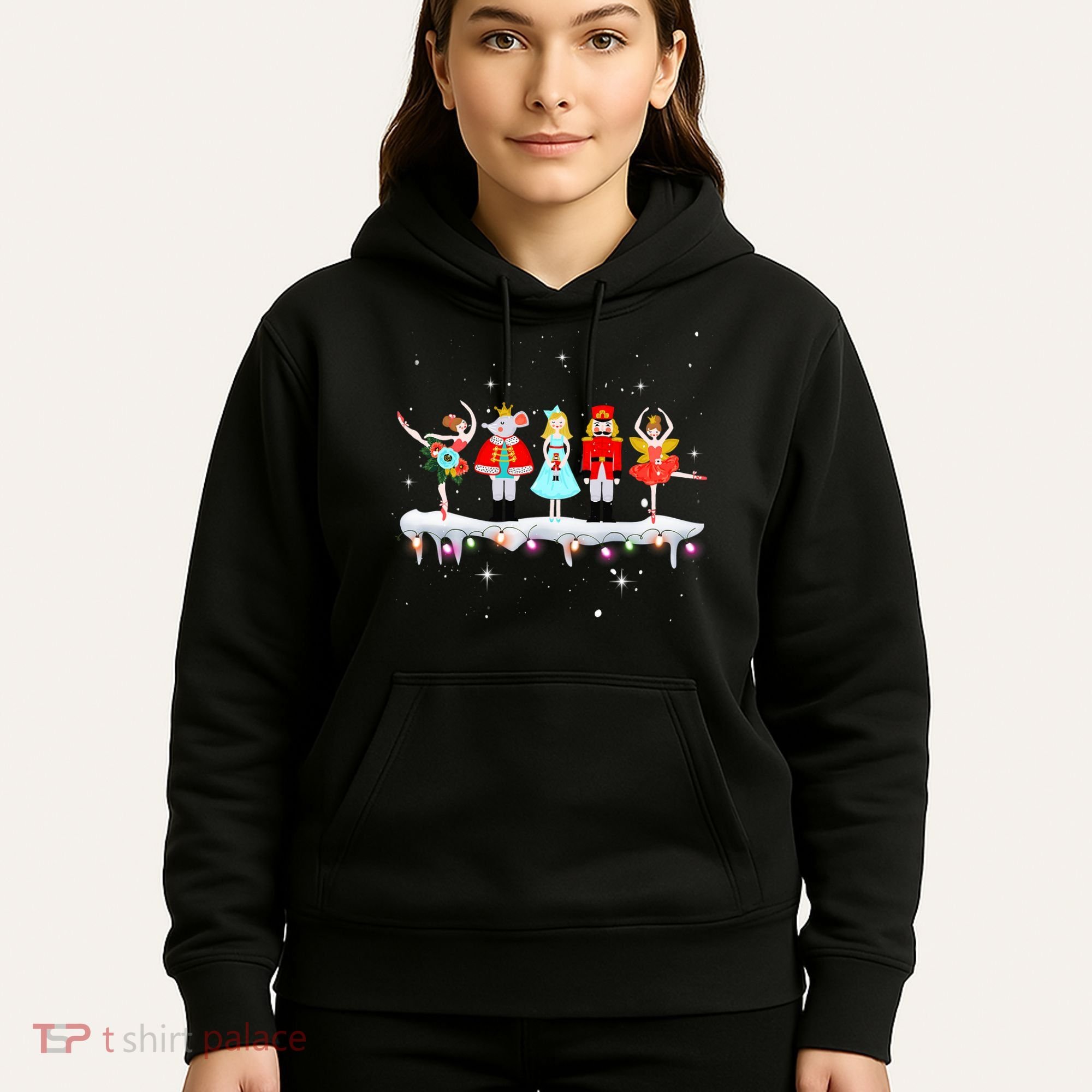 Christmas Ballet Clara Mouse King Princess Nutcracker Hoodie