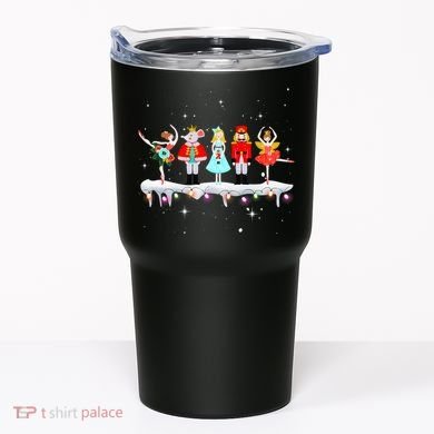 Christmas Ballet Clara Mouse King Princess Nutcracker Tumbler