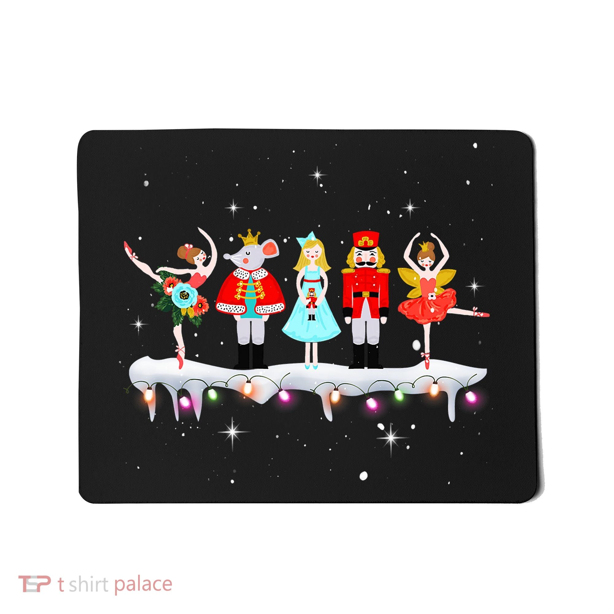 Christmas Ballet Clara Mouse King Princess Nutcracker Mousepad