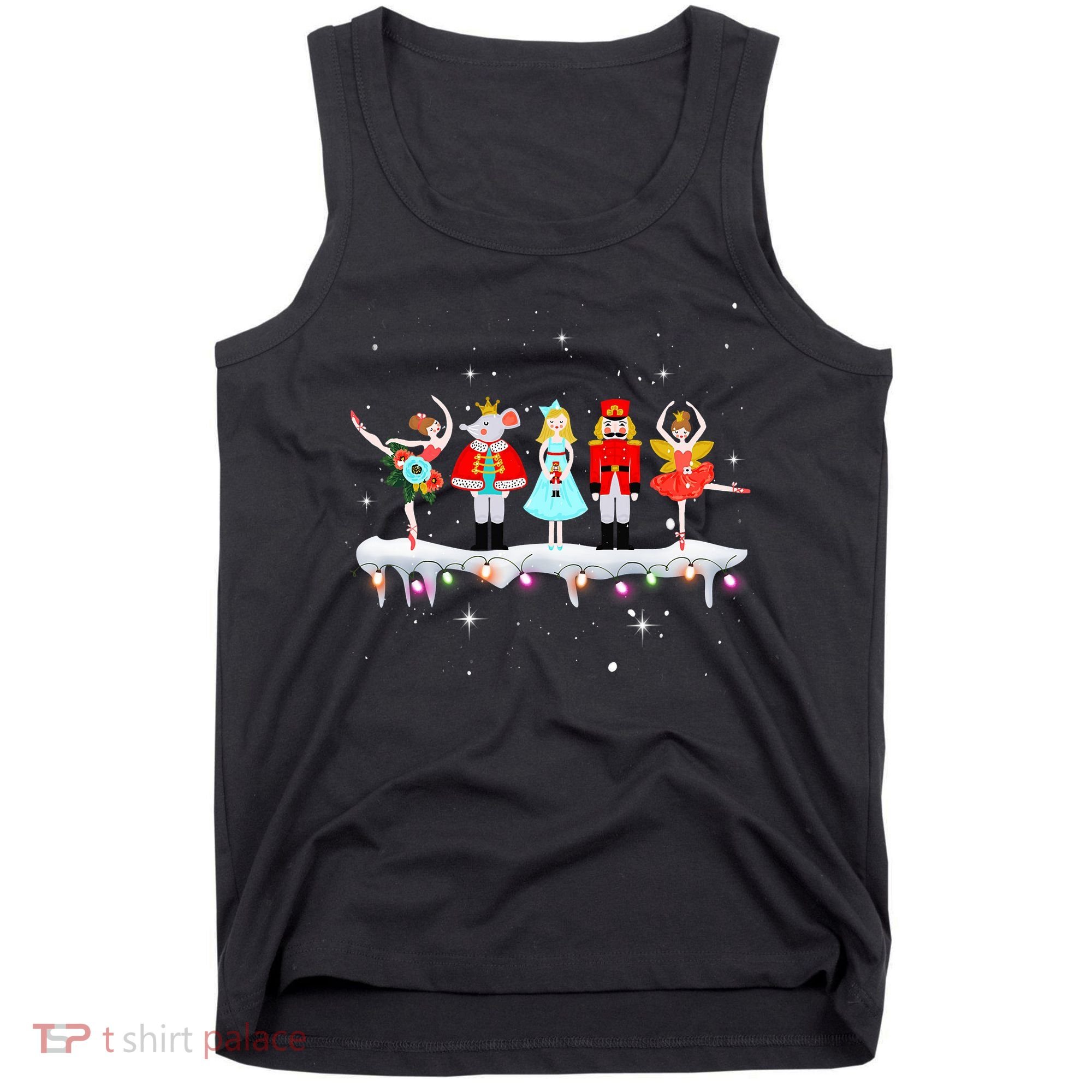 Christmas Ballet Clara Mouse King Princess Nutcracker Tank Top