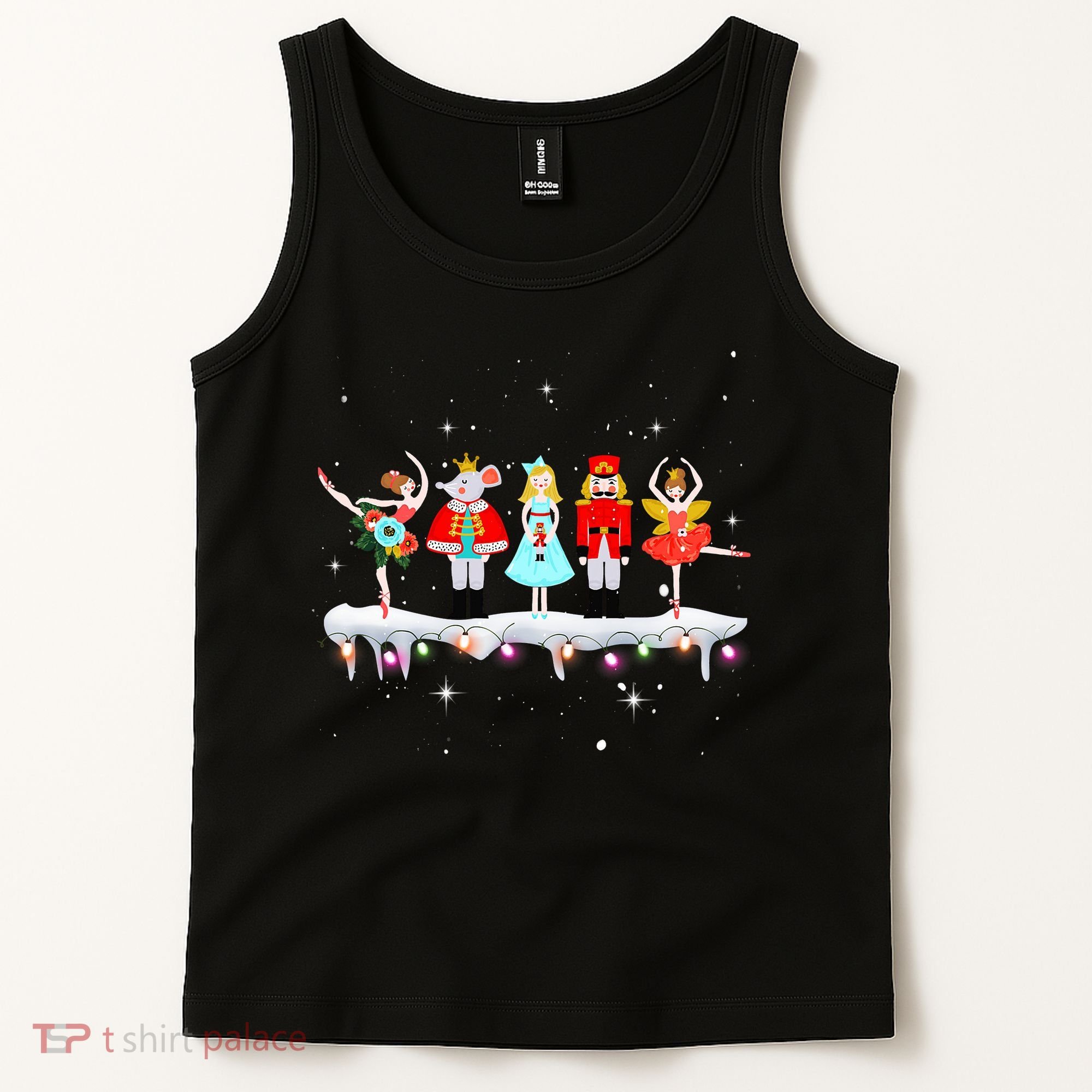 Christmas Ballet Clara Mouse King Princess Nutcracker Tank Top