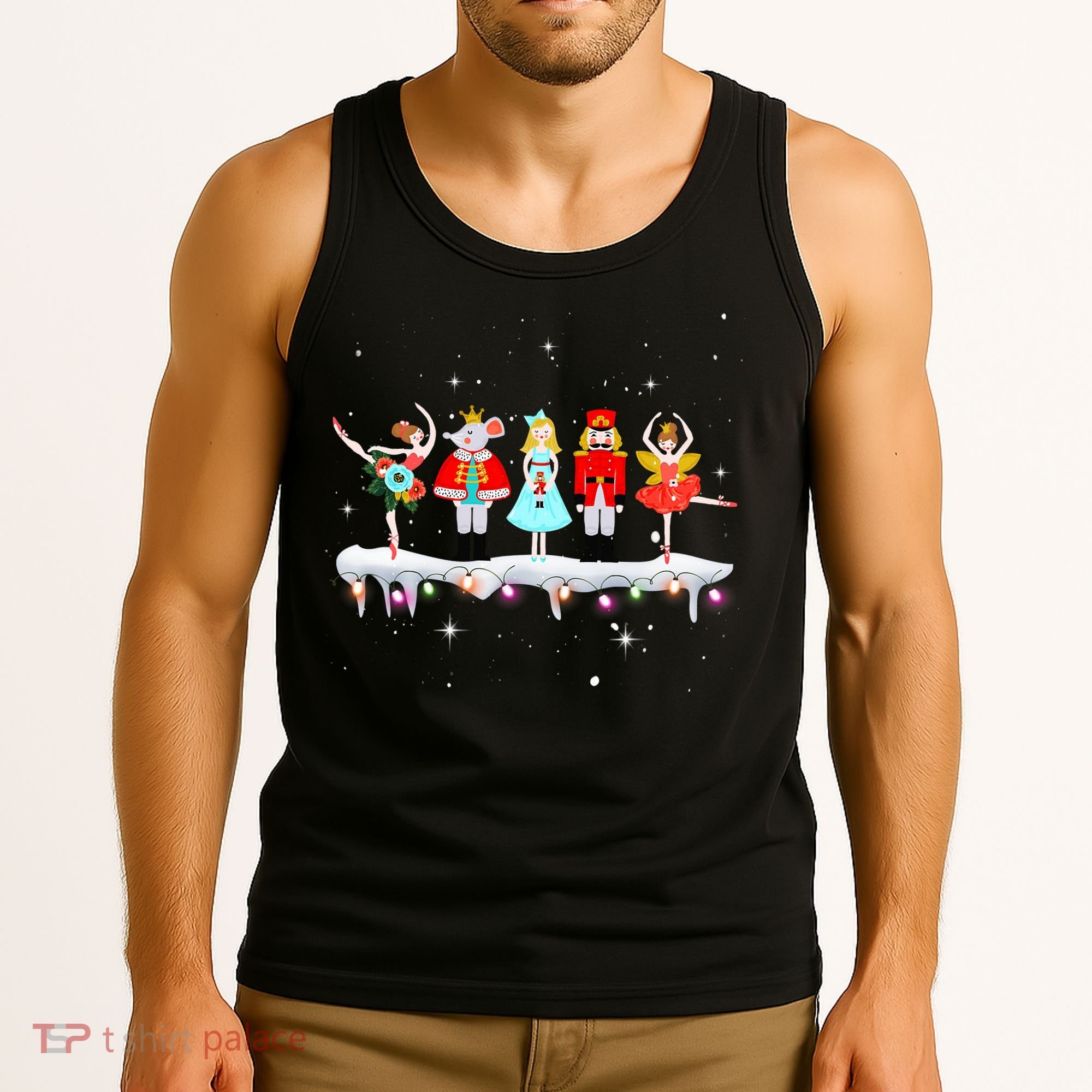 Christmas Ballet Clara Mouse King Princess Nutcracker Tank Top