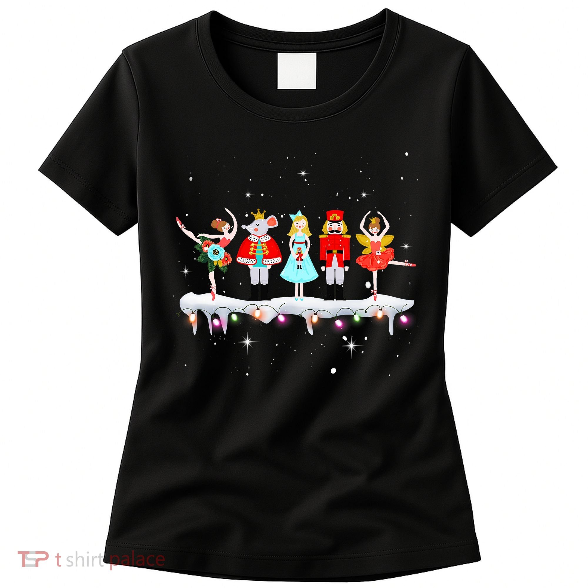 Christmas Ballet Clara Mouse King Princess Nutcracker Women's T-Shirt