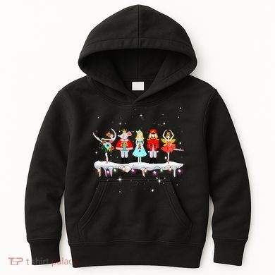 Christmas Ballet Clara Mouse King Princess Nutcracker Kids Hoodie