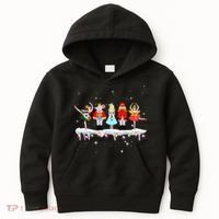 Christmas Ballet Clara Mouse King Princess Nutcracker Kids Hoodie thumb 0