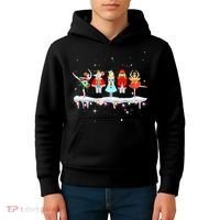 Christmas Ballet Clara Mouse King Princess Nutcracker Kids Hoodie thumb 4