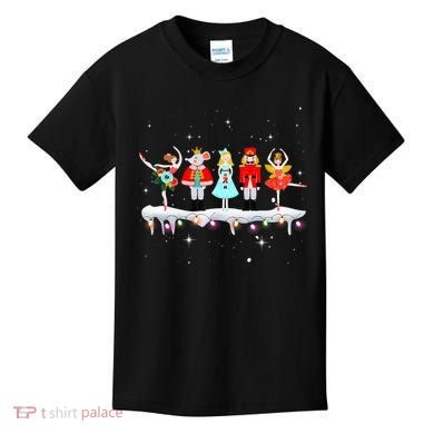 Christmas Ballet Clara Mouse King Princess Nutcracker Kids T-Shirt