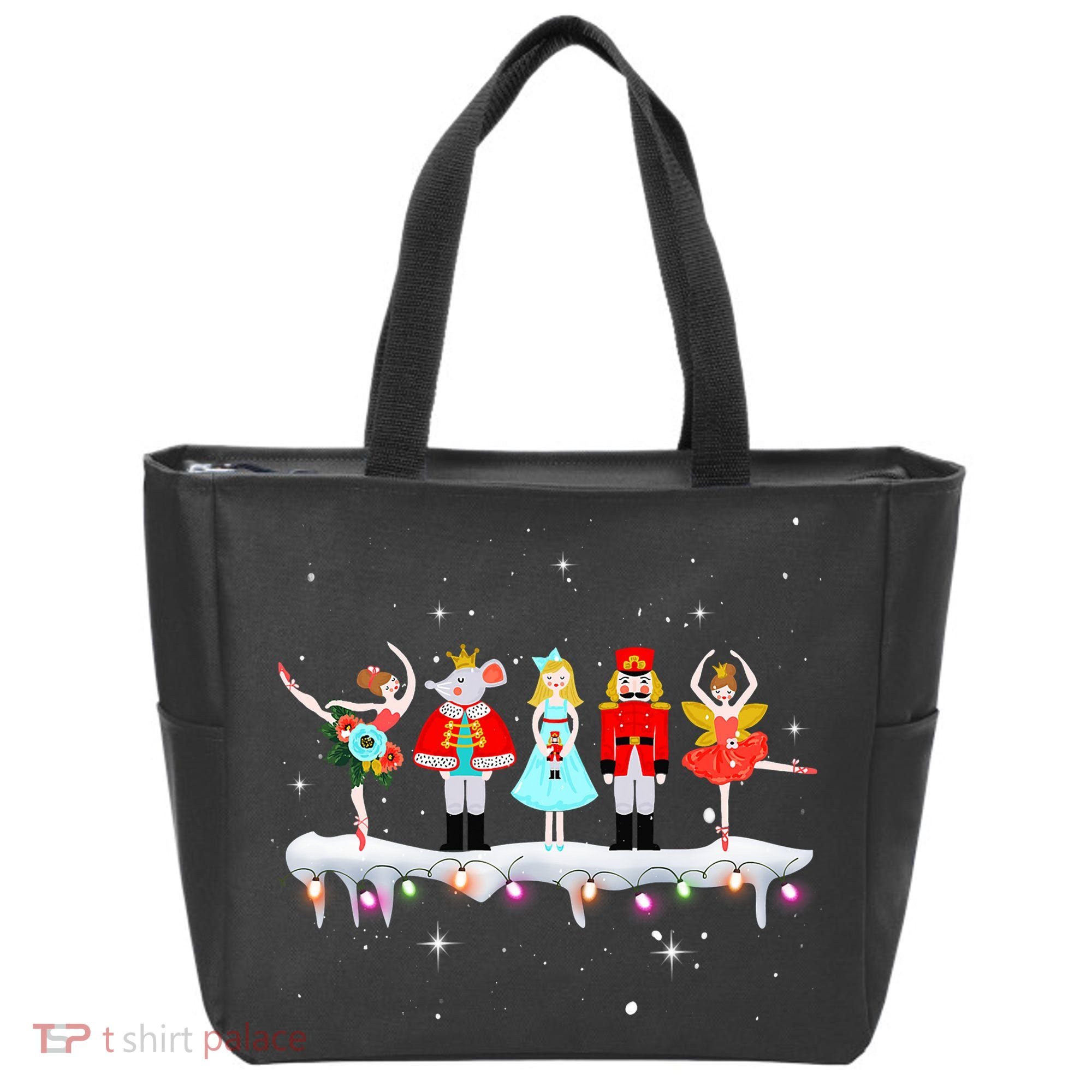 Christmas Ballet Clara Mouse King Princess Nutcracker Tote Bag