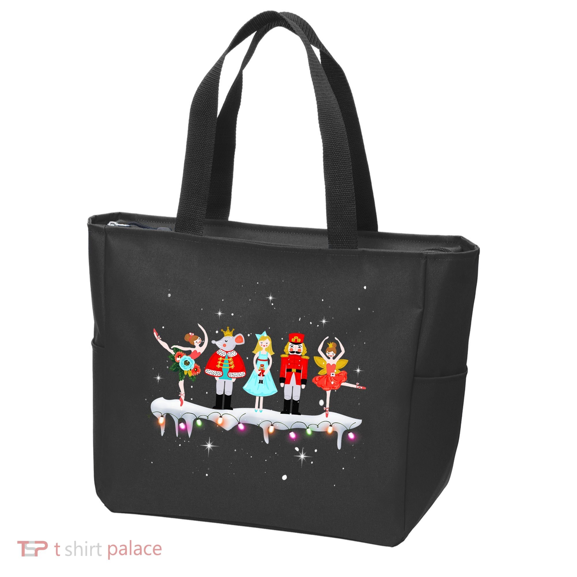 Christmas Ballet Clara Mouse King Princess Nutcracker Tote Bag