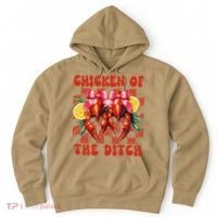 Crawfish Boil Coquette Bow Cajun Seafood Chicken Of Ditch Hoodie thumb 0