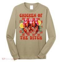 Crawfish Boil Coquette Bow Cajun Seafood Chicken Of Ditch Long Sleeve Shirt thumb 0