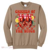 Crawfish Boil Coquette Bow Cajun Seafood Chicken Of Ditch Sweatshirt thumb 0
