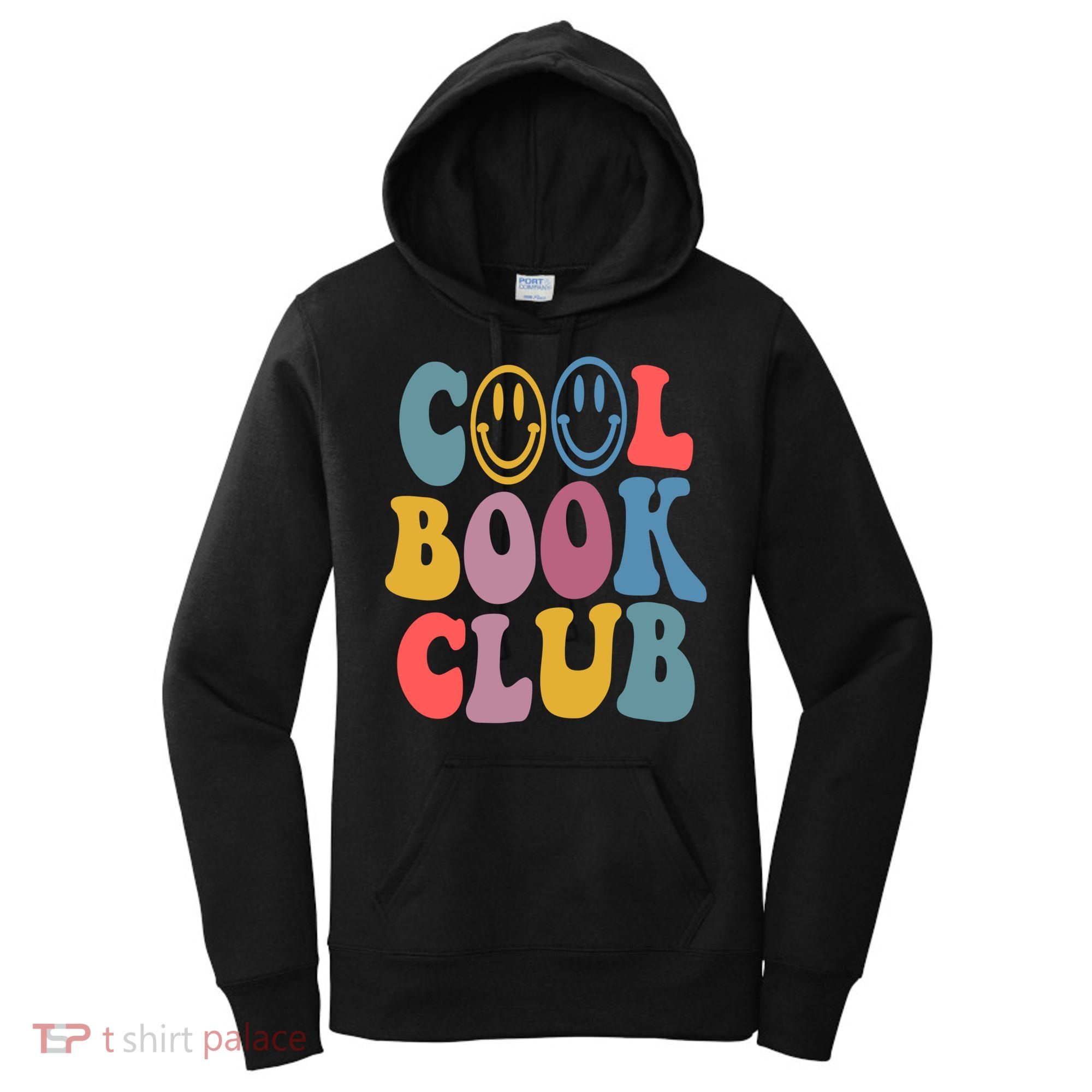 Cool Book Club Funny Book Lover Club Booktrovert Club Gift Women's Hoodie