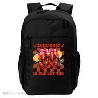 Crawfish Boil Coquette Everybody In Hot Tub Cajun Seafood Backpack thumb 0