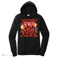 Crawfish Boil Coquette Everybody In Hot Tub Cajun Seafood Women's Hoodie thumb 0