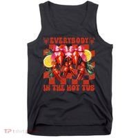 Crawfish Boil Coquette Everybody In Hot Tub Cajun Seafood Tank Top thumb 0