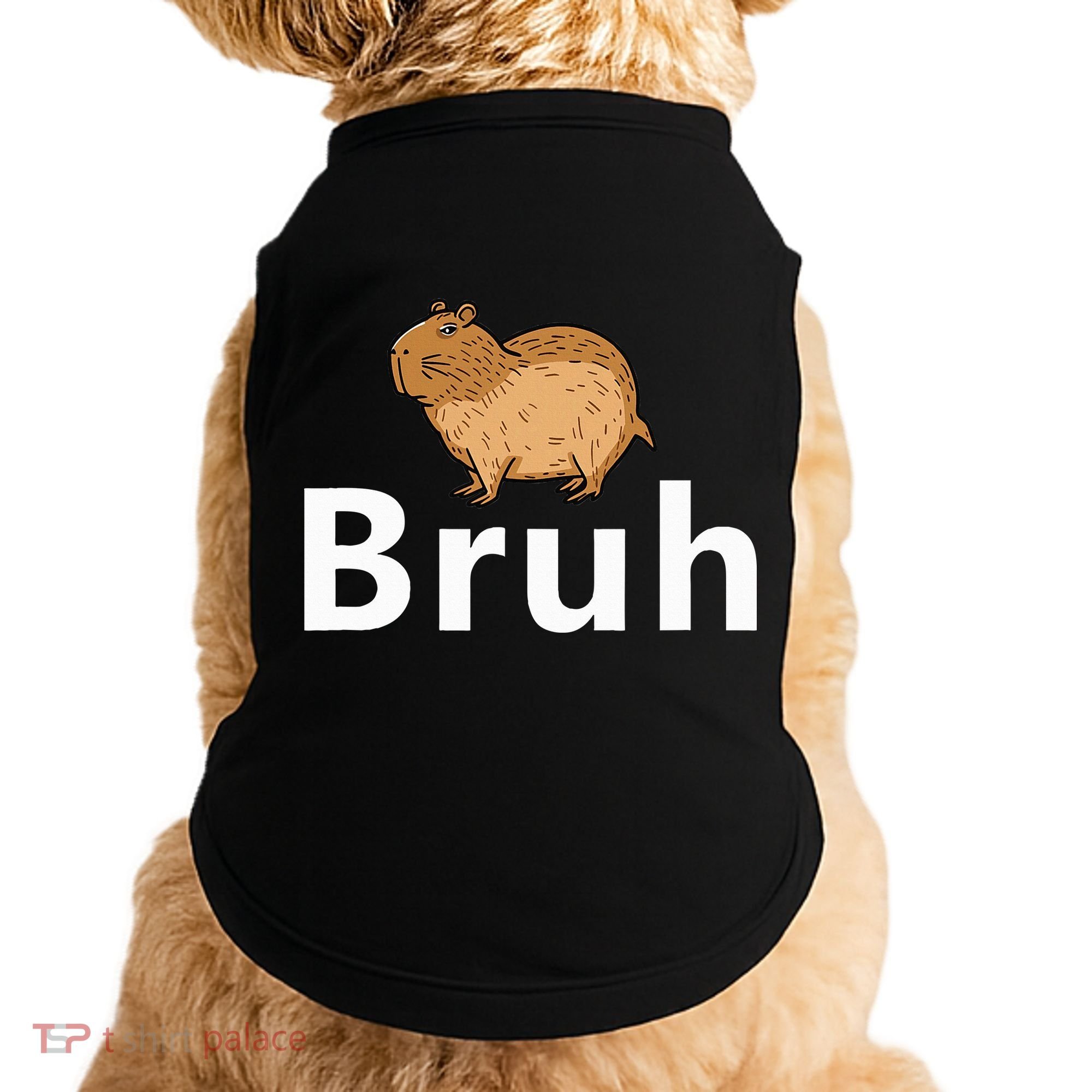 Capybara Bruh Doggie Tank