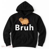 Capybara Bruh Hoodie thumb 0