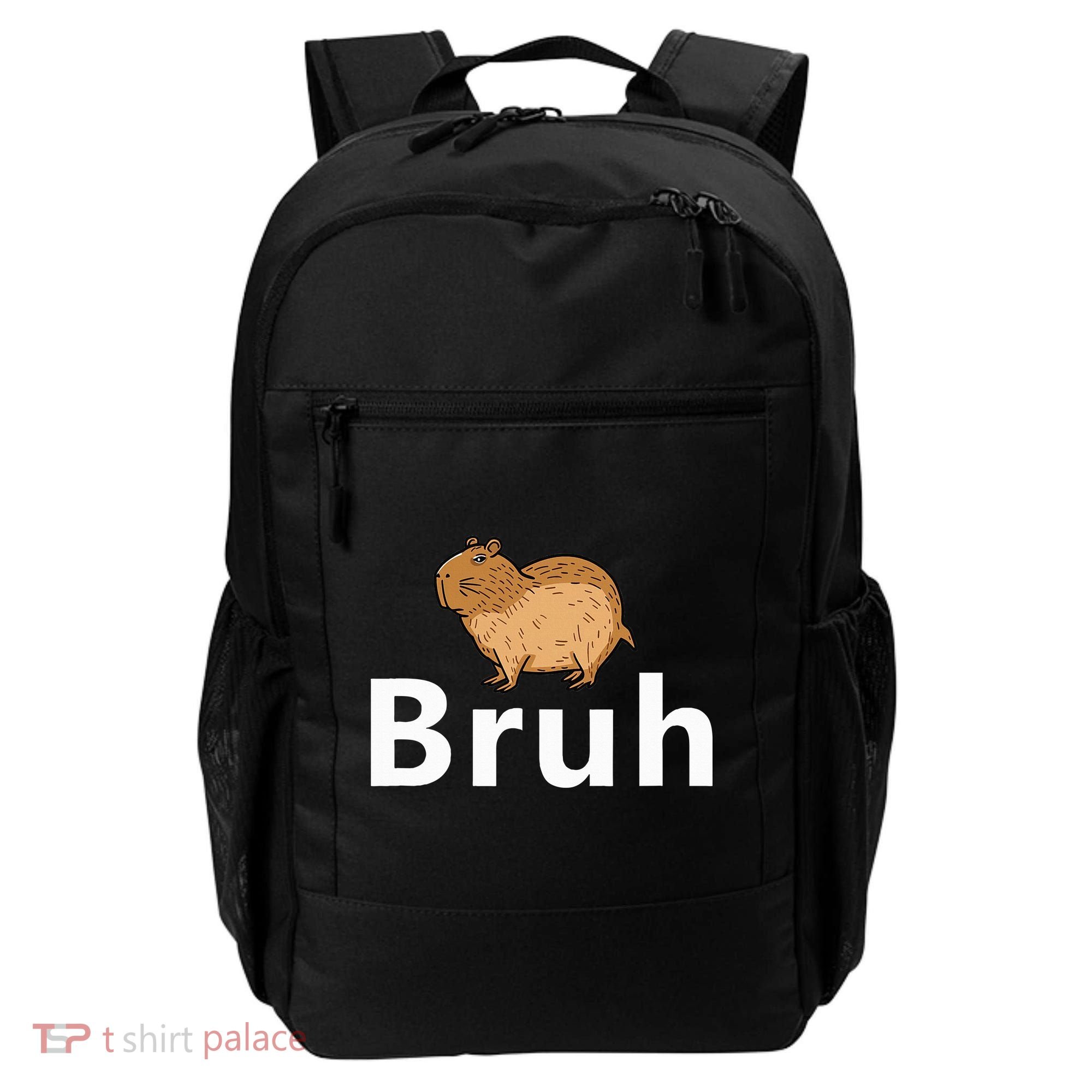 Capybara Bruh Backpack