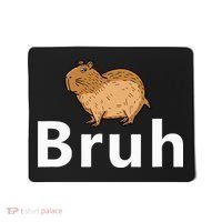 Capybara Bruh Mousepad thumb 0