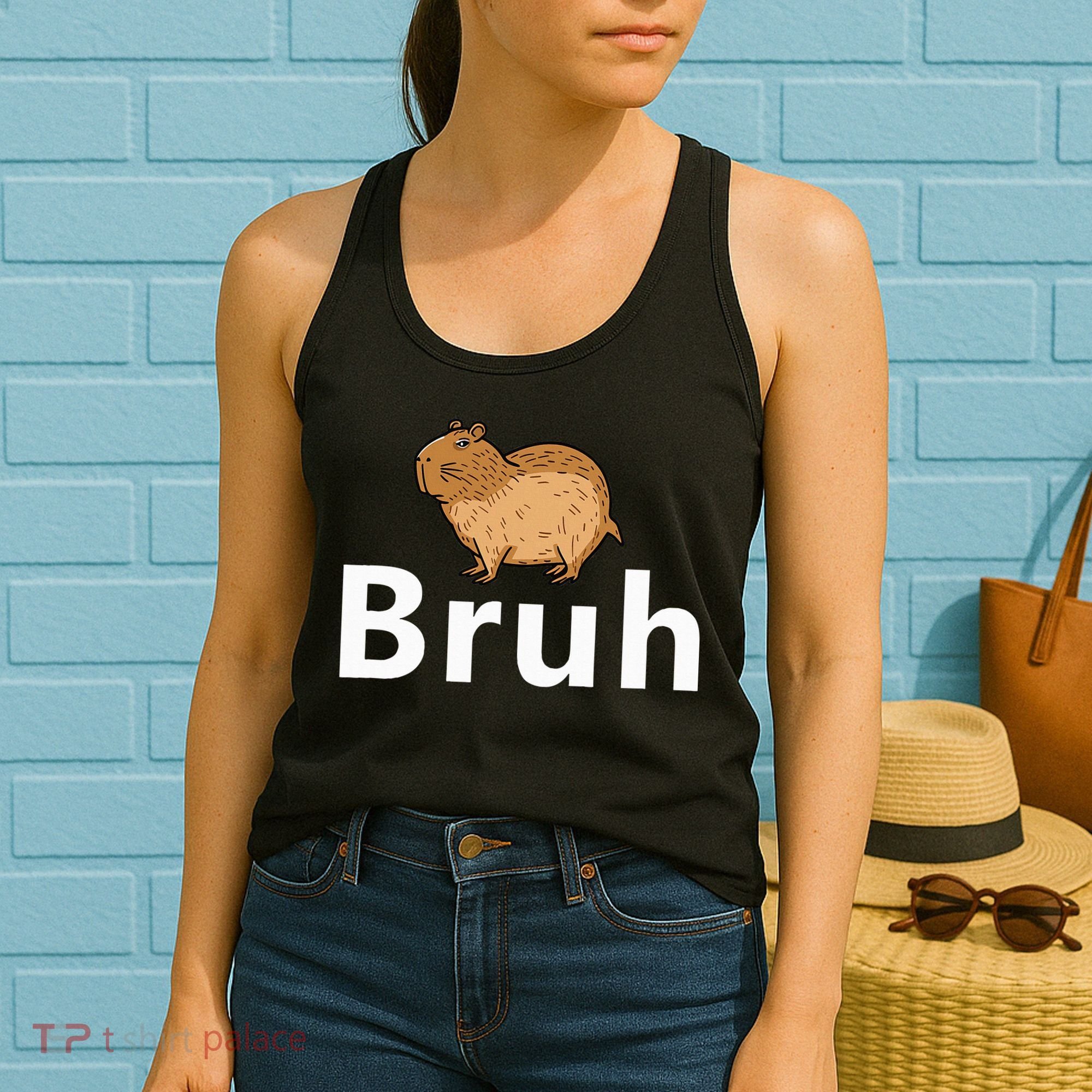 Capybara Bruh Women's Tank Top