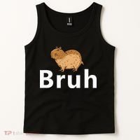Capybara Bruh Tank Top thumb 2
