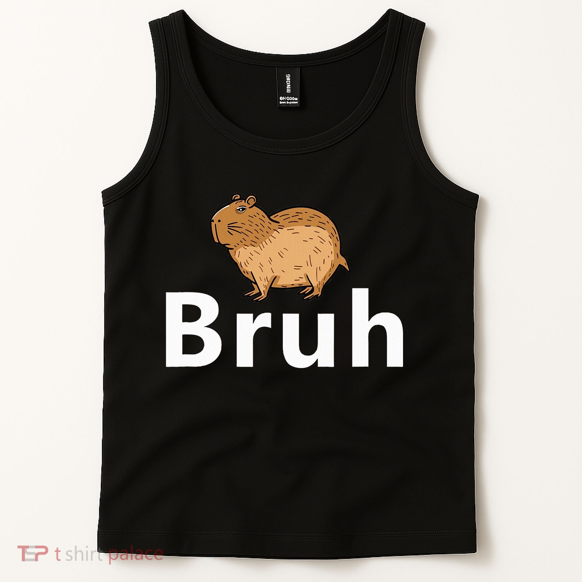 Capybara Bruh Tank Top