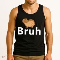 Capybara Bruh Tank Top thumb 3
