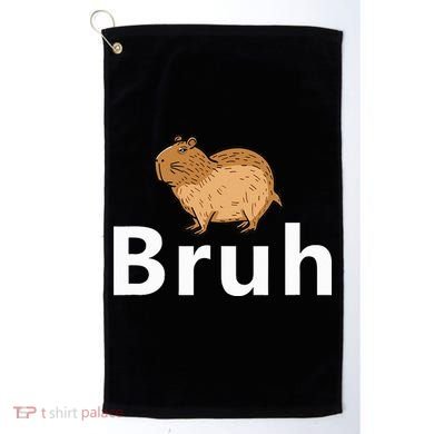 Capybara Bruh Golf Towel