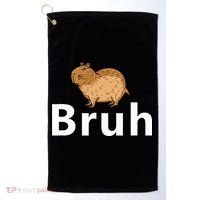 Capybara Bruh Golf Towel thumb 0