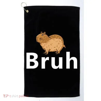 Capybara Bruh Golf Towel