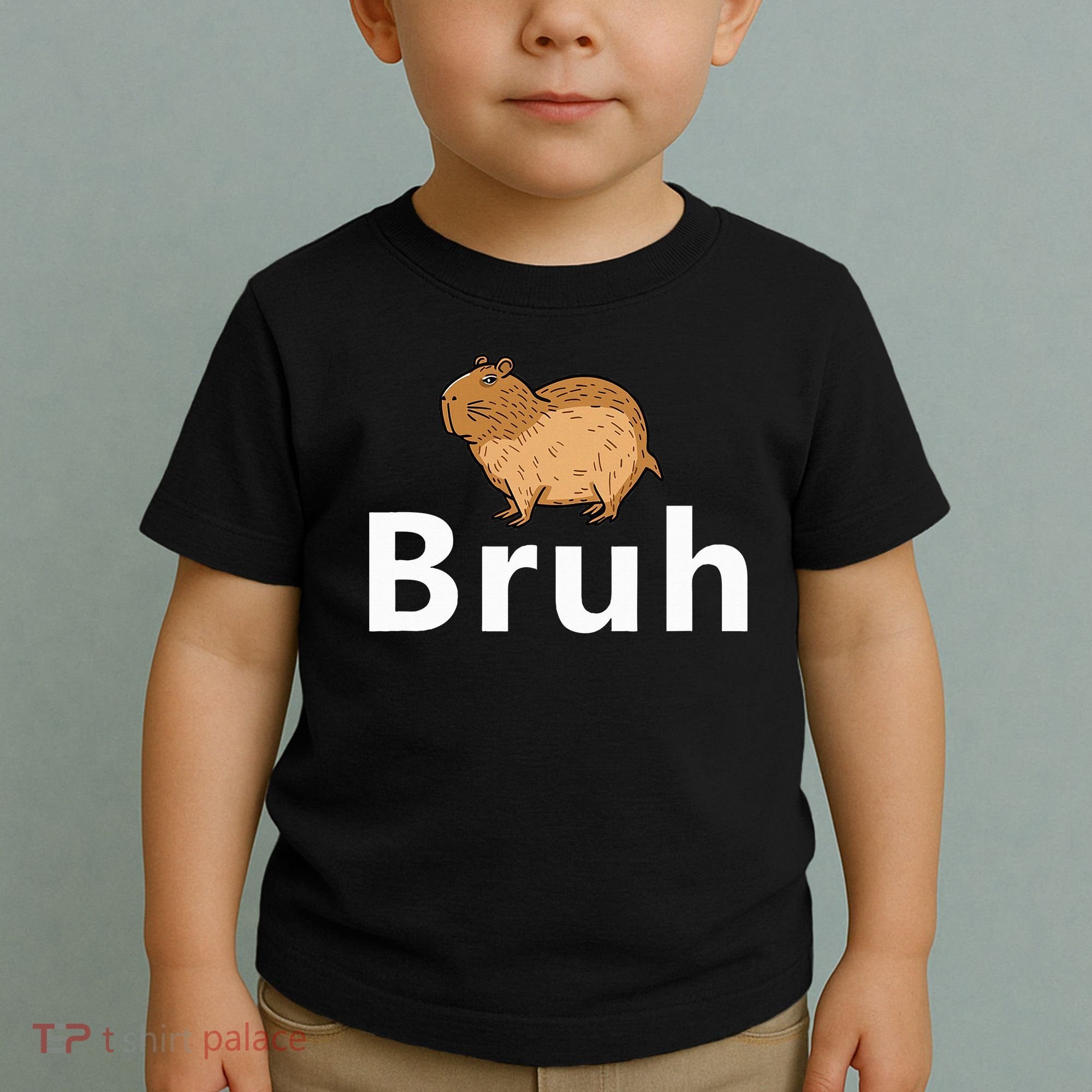 Capybara Bruh Toddler T-Shirt