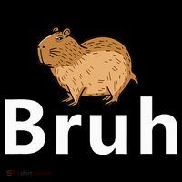Capybara Bruh Toddler T-Shirt thumb 4