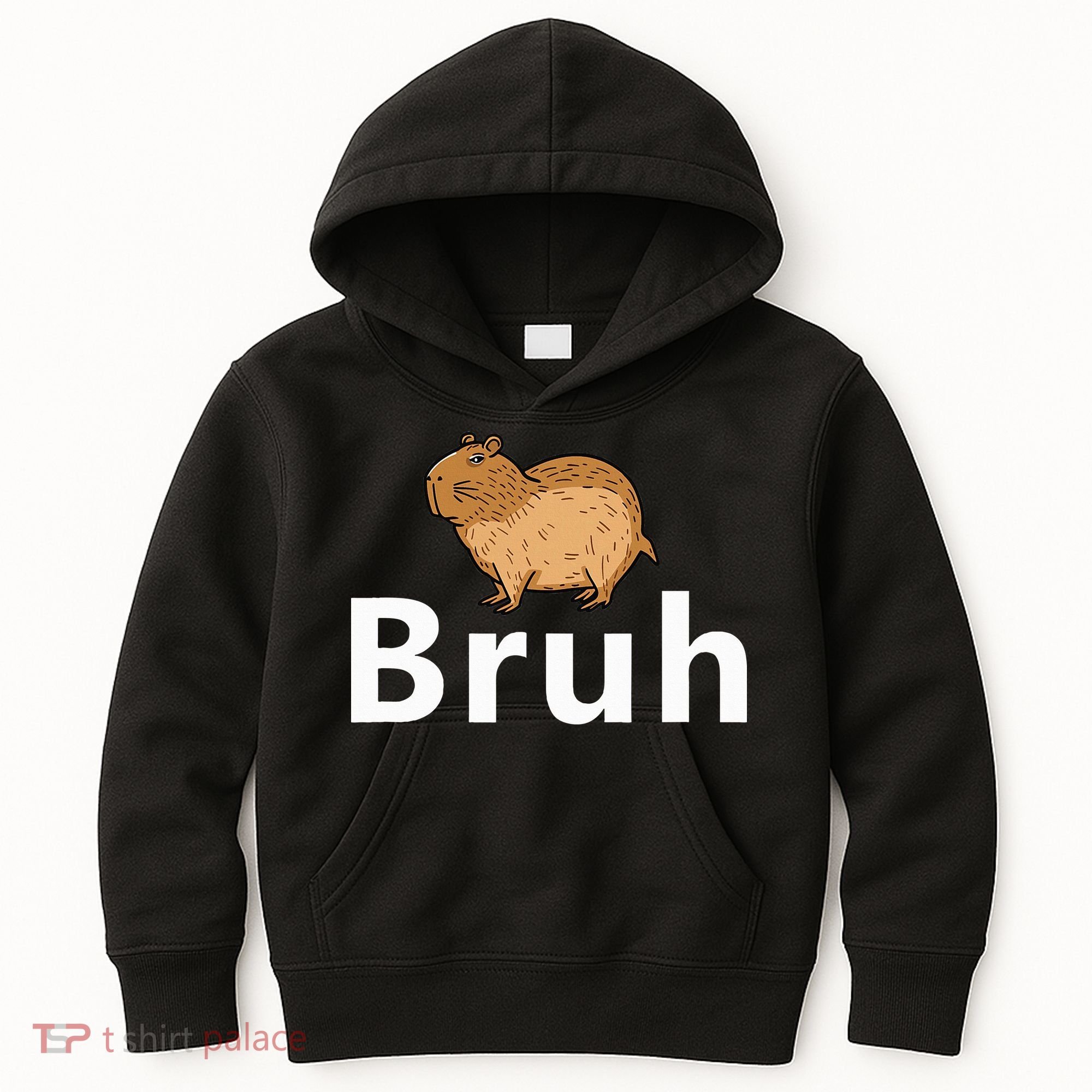 Capybara Bruh Kids Hoodie