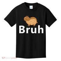 Capybara Bruh Kids T-Shirt thumb 0
