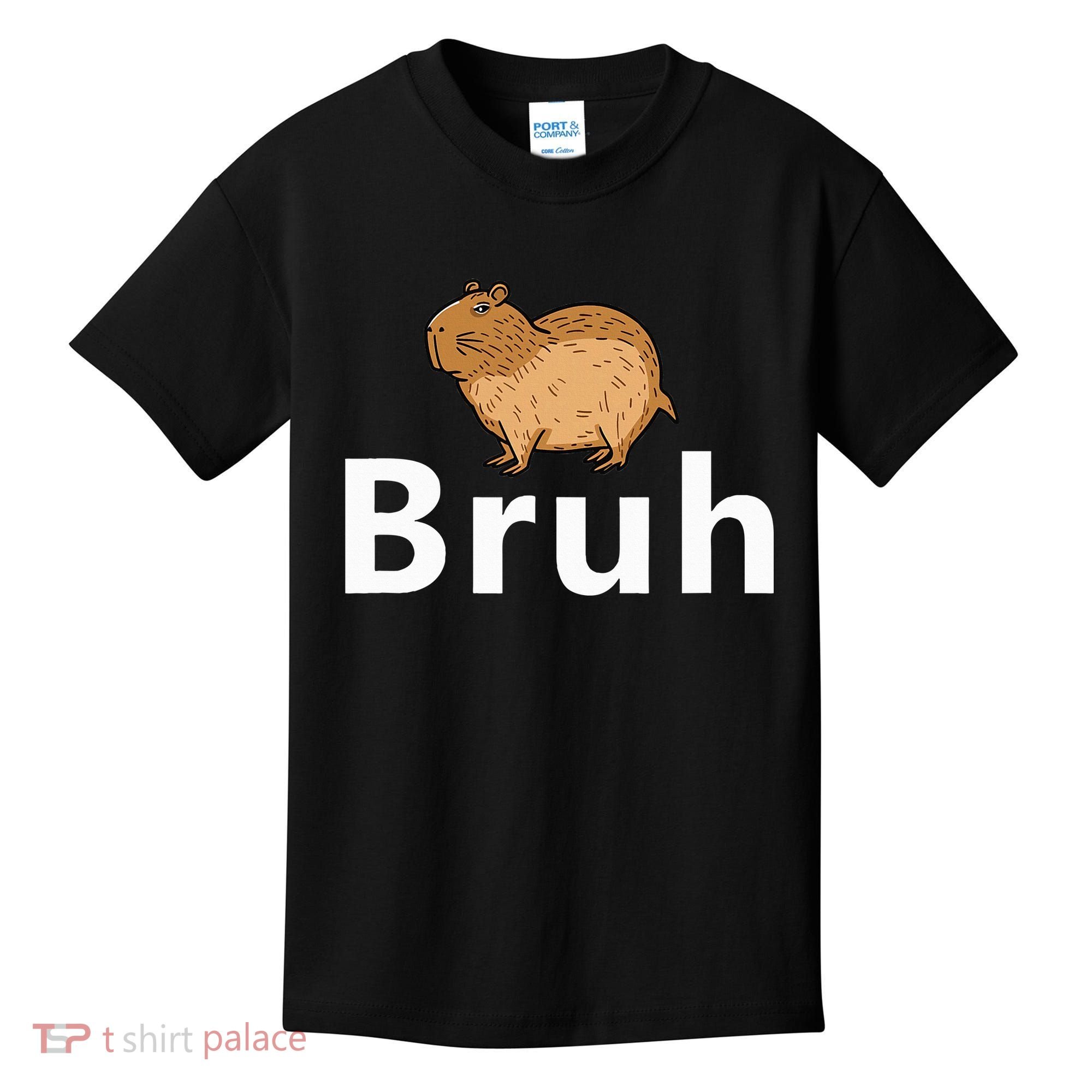 Capybara Bruh Kids T-Shirt