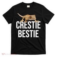 Crestie Bestie Crested Gecko Reptile Lizard Pet Lover Gift TShirt T-Shirt thumb 0