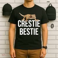 Crestie Bestie Crested Gecko Reptile Lizard Pet Lover Gift TShirt T-Shirt thumb 6