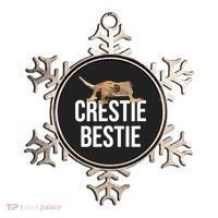Crestie Bestie Crested Gecko Reptile Lizard Pet Lover Gift TShirt Ornament thumb 0